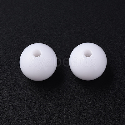 Opaque Acrylic Beads MACR-S370-C14mm-01-1