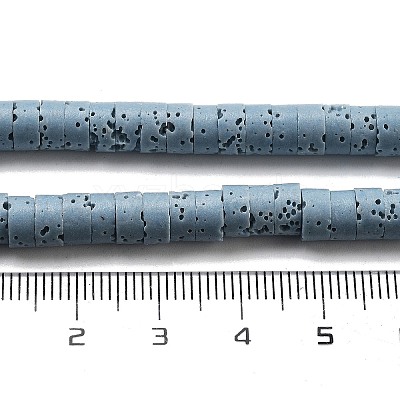 Natural Lava Rock Dyed Beads Strands G-K375-G01-01-1