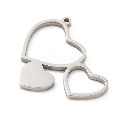 201 Stainless Steel Pendants LS-STAS-R133-01P-05-1