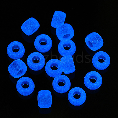 Transparent & Luminous Plastic Beads KY-T025-01-H04-1