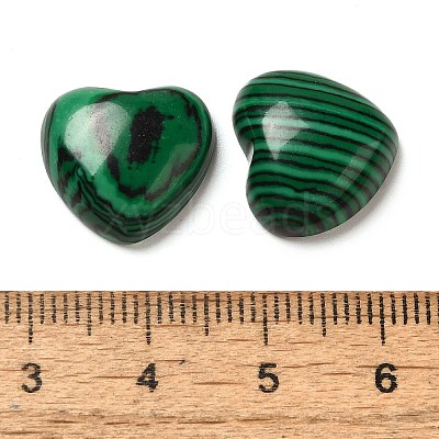 Synthetic Malachite Cabochons G-F776-02A-08-1