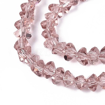 Transparent Glass Beads Strands GLAA-N018-4mm-25-1