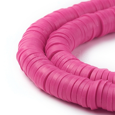 Handmade Polymer Clay Beads CLAY-R067-8.0mm-B31-1