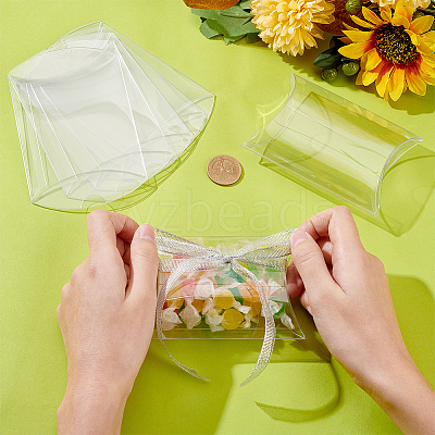 PVC Plastic Gift Storage Pillow Case CON-WH0089-43-1