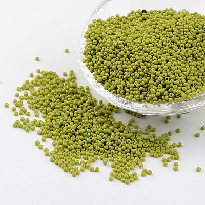 12/0 Grade A Baking Paint Glass Seed Spacer Beads X-SEED-Q009-FJX25-1