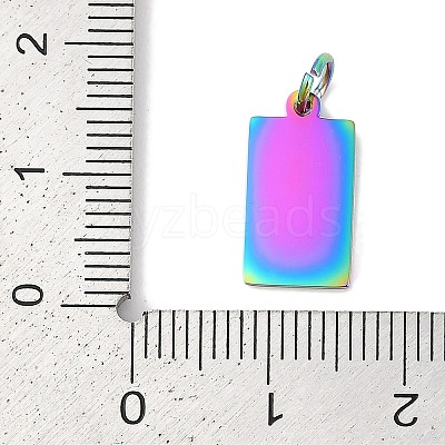 Ion Plating(IP) 304 Stainless Steel Pendants LS-STAS-I311-31C-RC-1