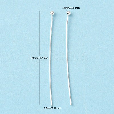 Brass Ball Head Pins RP0.6X40mm-S-1