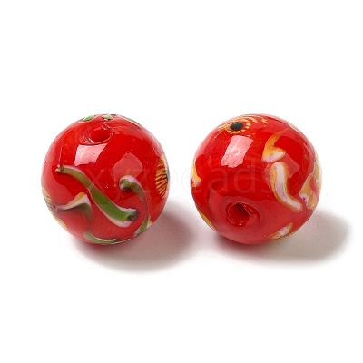 Handmade Lampwork Beads LAMP-C016-04E-21-1