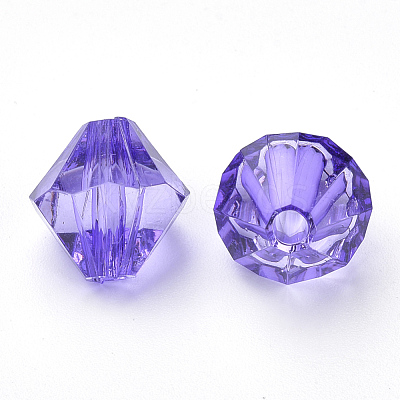 Transparent Acrylic Beads TACR-S146-10mm-20-1
