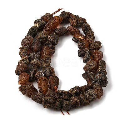 Raw Rough Natural Amber Beads Strands GG-CBAC13F-D01-03-1