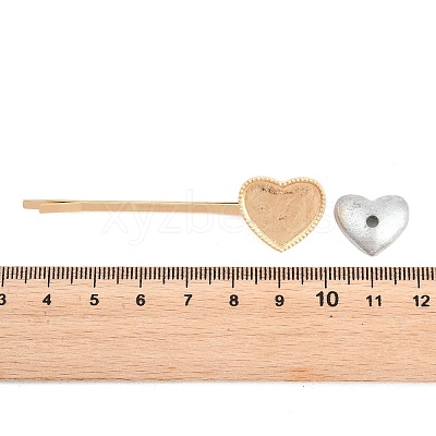 Alloy Hair Bobby Pin Findings FIND-G112-01B-1
