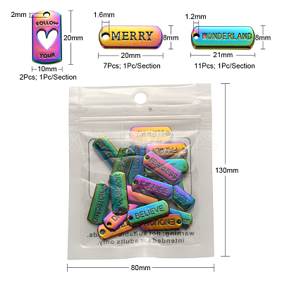 20Pcs 20 Style Alloy Pendants FIND-YW0001-36-1