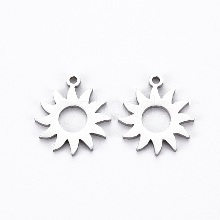 Non-Tarnish 201 Stainless Steel Pendants STAS-Q240-068P-1