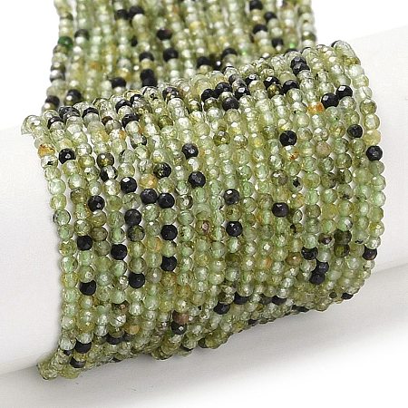 Natural Peridot Beads Strands G-G139-A03-01-1