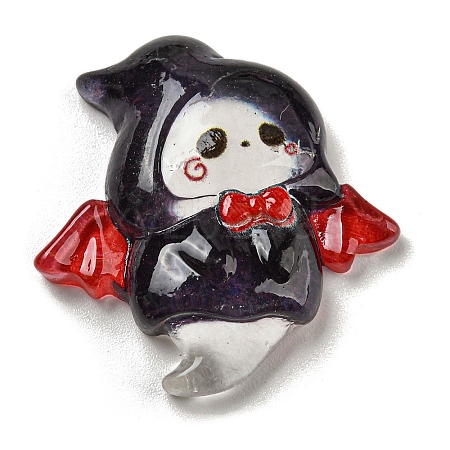 Halloween Theme Translucent Resin Decoden Cabochons RESI-E057-01A-1