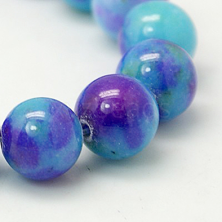 Jade Beads Strands X-G-D264-10mm-XH16-1