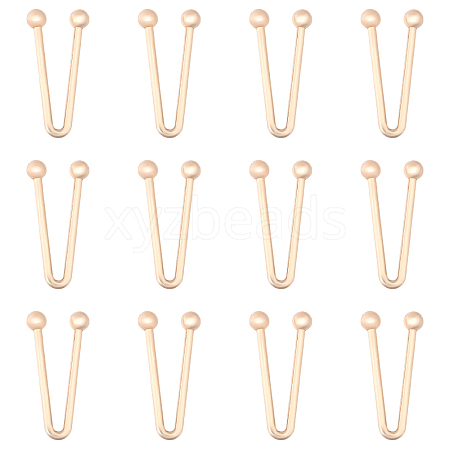 CHGCRAFT 12Pcs Alloy Bikini Clips FIND-CA0009-06-1