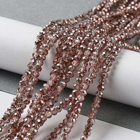 Electroplate Glass Bead Strands EGLA-J047-3x2mm-H32-1