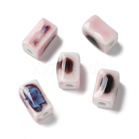 Handmade Porcelain Beads PORC-L080-D07-1