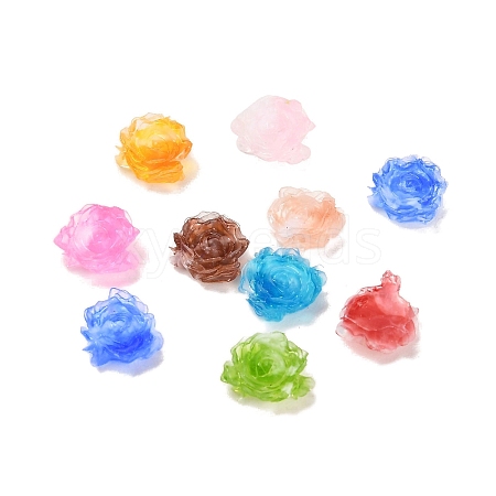 Luminous Translucent Resin Decoden Cabochons RESI-K036-03A-1