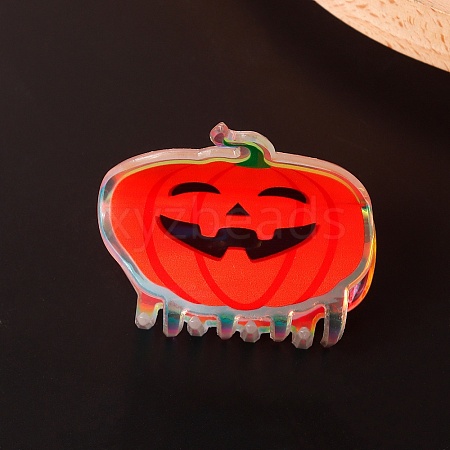 Halloween Theme PVC Claw Hair Clips PW-WGDD764-08-1