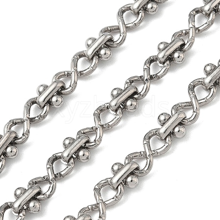 304 Stainless Steel 8-Shaped Link Chains CHS-V001-02P-B-1