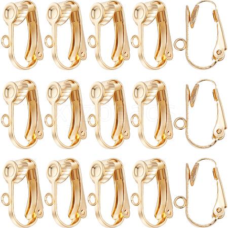 Beebeecraft 30Pcs 304 Stainless Steel Clip-on Earrings Findings STAS-BBC0004-02-1