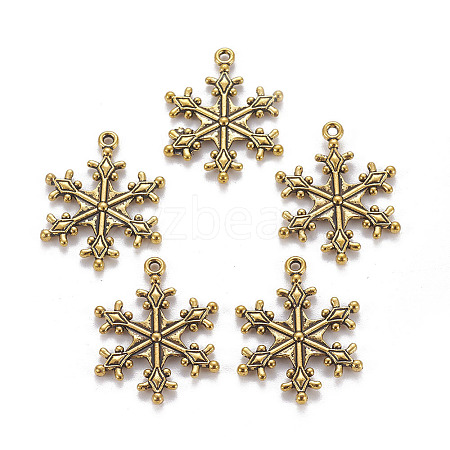 Zinc Tibetan Style Alloy Pendants X-TIBEP-12740-AG-LF-1