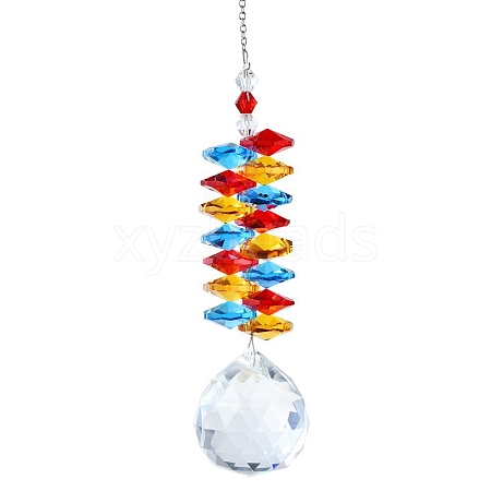 Faceted K9 Glass Suncatchers PW-WG22479-02-1