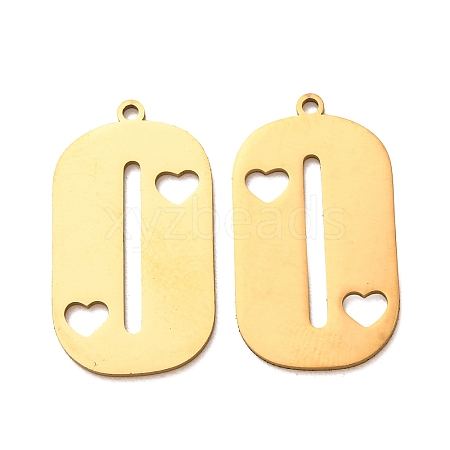 201 Stainless Steel Pendants SA-CBA49C1-03G-1