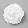 Camellia Shaped Velet Lapel Pin JEWB-WH0010-50C-1