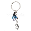 Halloween Alloy & Glass Pendant Decoration KEYC-JKC00898-2