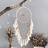 Cotton Woven Net/Web with Feather Hanging Decorations PW-WGCA9CC-01-1