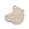 Alloy Enamel Pendants X-PALLOY-P301-04A-G-3