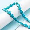 Dyed Synthetic Turquoise Beads Strands G-M152-10-A-4