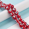 Handmade Lampwork Beads Strand LAMP-E030-02M-3