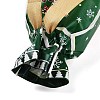 Christmas Theme Plastic Packing Pouches Drawstring Bags ABAG-Q053-03C-4