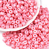 Baking Paint Pearlized Glass Seed Beads SEED-T008-03I-1