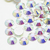 Flat Back Glass Rhinestone Cabochons RGLA-T090-SS10-02-2