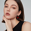 SUPERFINDINGS 400Pcs 8 Colors Iron Hoop Earrings IFIN-FH0001-72A-5