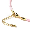 Nylon Milan Cord Necklace Making MAK-M028-01G-29-3