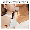 24Pcs 6 Styles Alloy Open Back Bezel Pendants FIND-TA0010-74-8