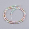 Faceted Glass Beads Strands X-GLAA-G074-B05-2