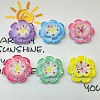 Opaque Resin Enamel Cabochons CRES-D308-01-1