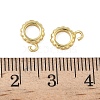 Brass Tube Bails KK-L245-05G-02-3