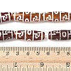 Rice Shape Tibetan Style dZi Beads Strands G-A269-A04-01-5