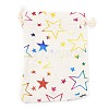 Christmas Theme Cotton Fabric Cloth Bag X-ABAG-H104-B14-2