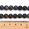 Natural Dumortierite Beads Strands G-F826-A01-8mm-4