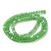 Transparent Glass Beads Strands EGLA-A044-T4mm-MB11-3