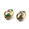 Handmade Cloisonne Beads CLB-Q002-08D-2